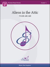 Aliens in the Attic Concert Band sheet music cover